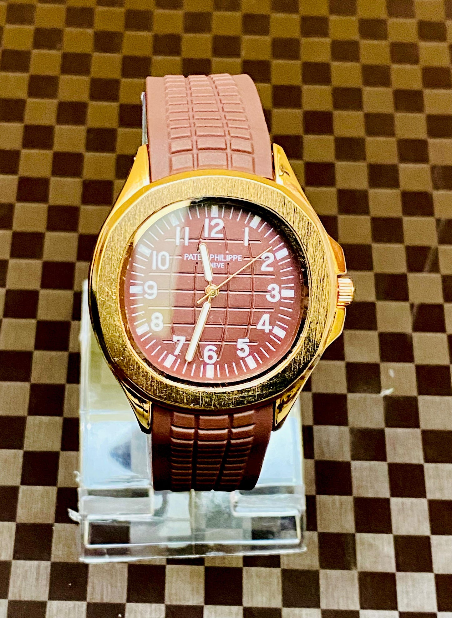 Patek Phillippe Rubber Strap Watch