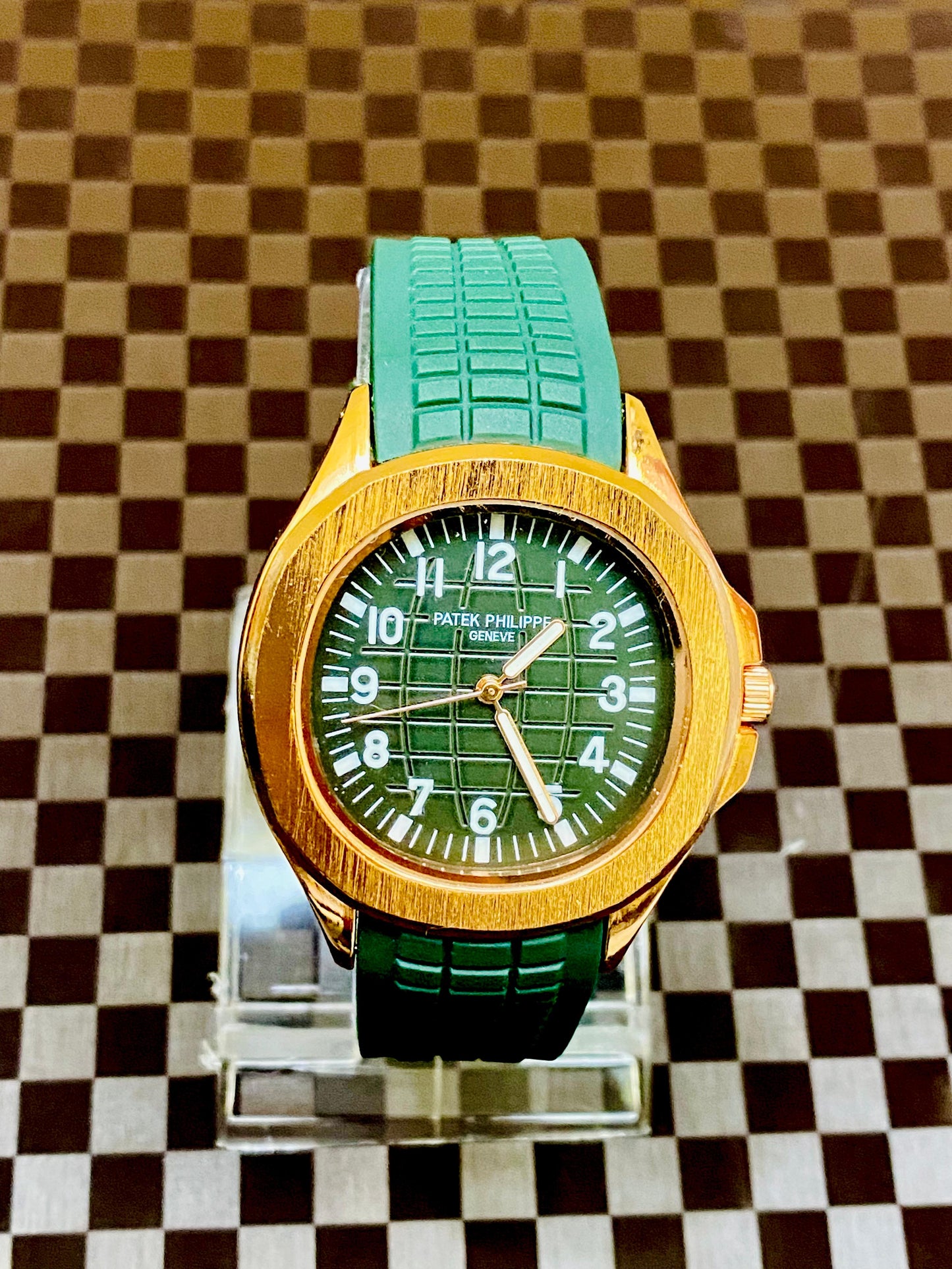 Patek Phillippe Rubber Strap Watch