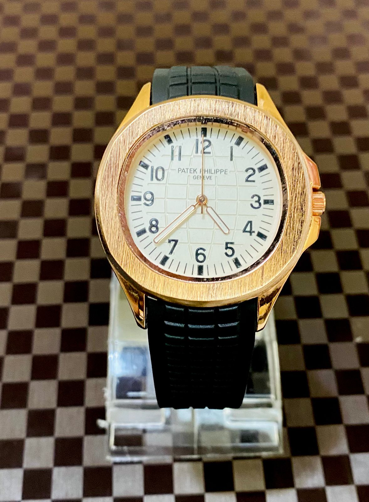 Patek Phillippe Rubber Strap Watch