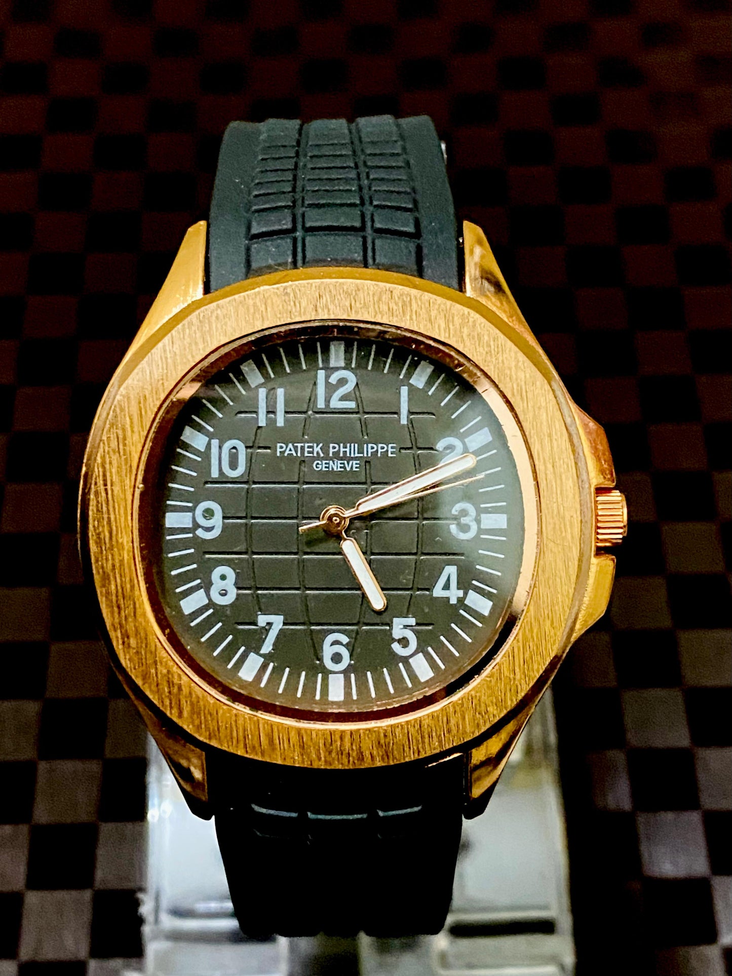 Patek Phillippe Rubber Strap Watch