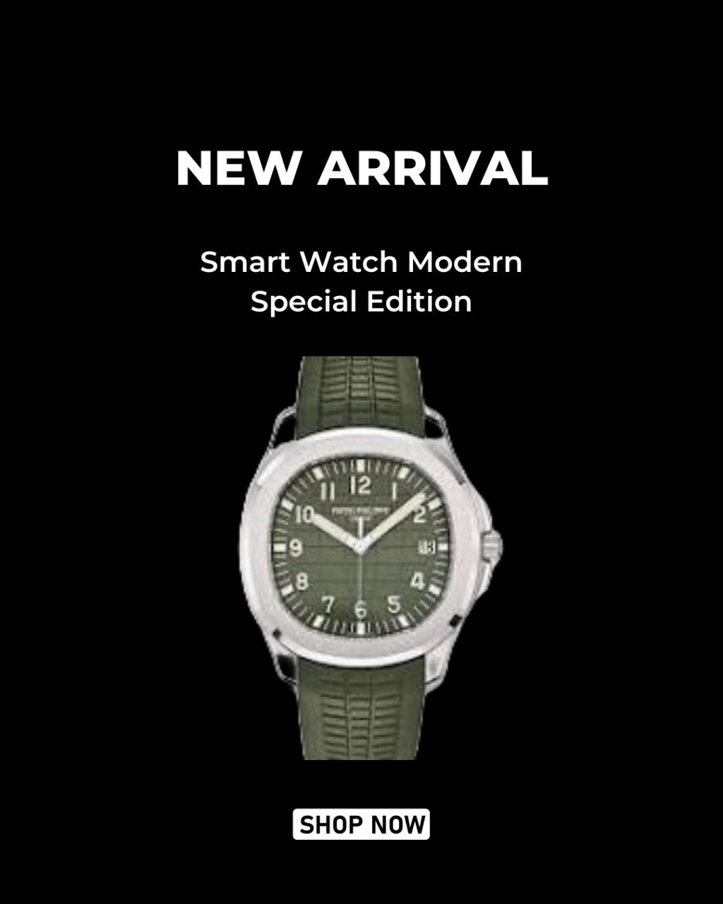 Patek Phillippe Rubber Strap Watch
